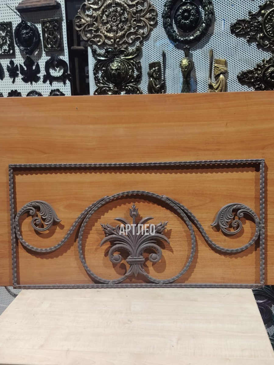 Кованые элементы панели арт. 4244, 1 шт.