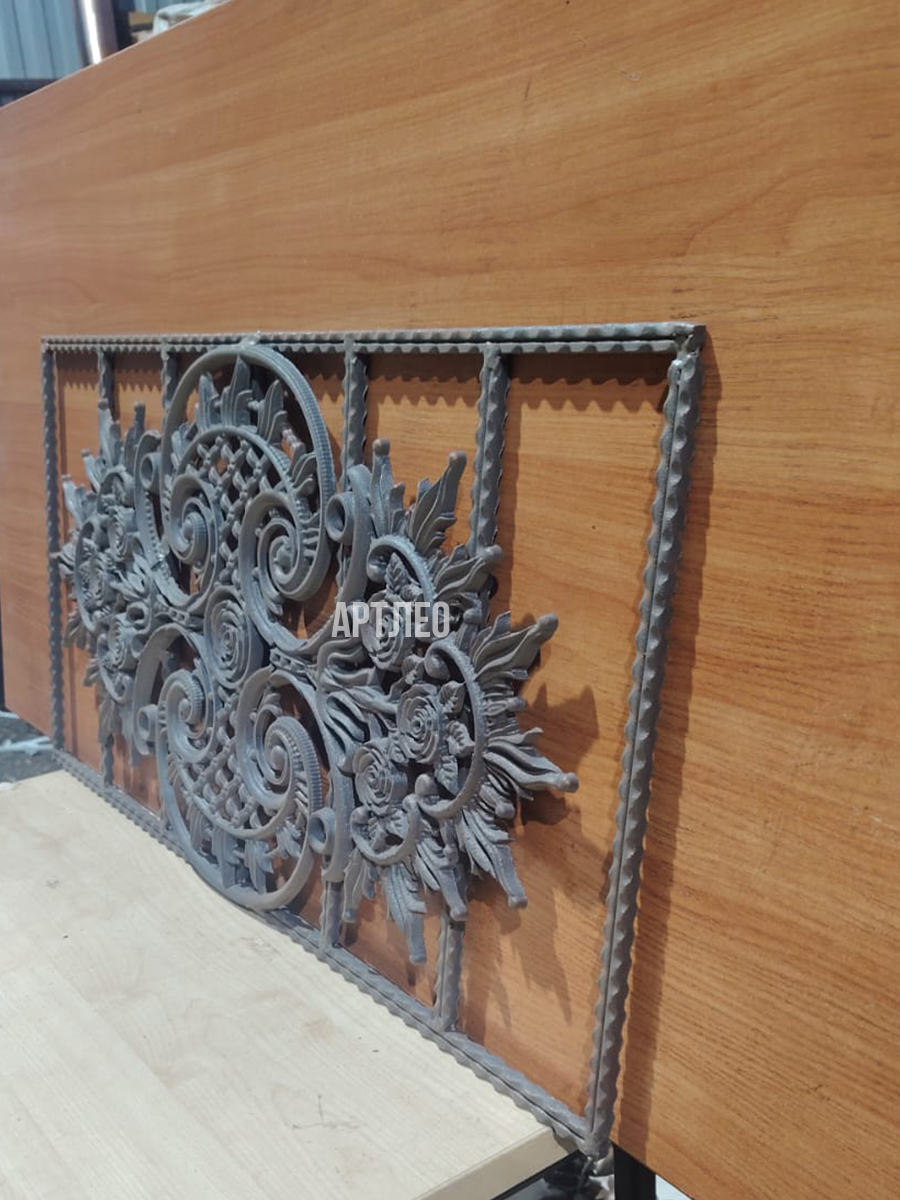 Кованые элементы панели арт. 4344, 1 шт.