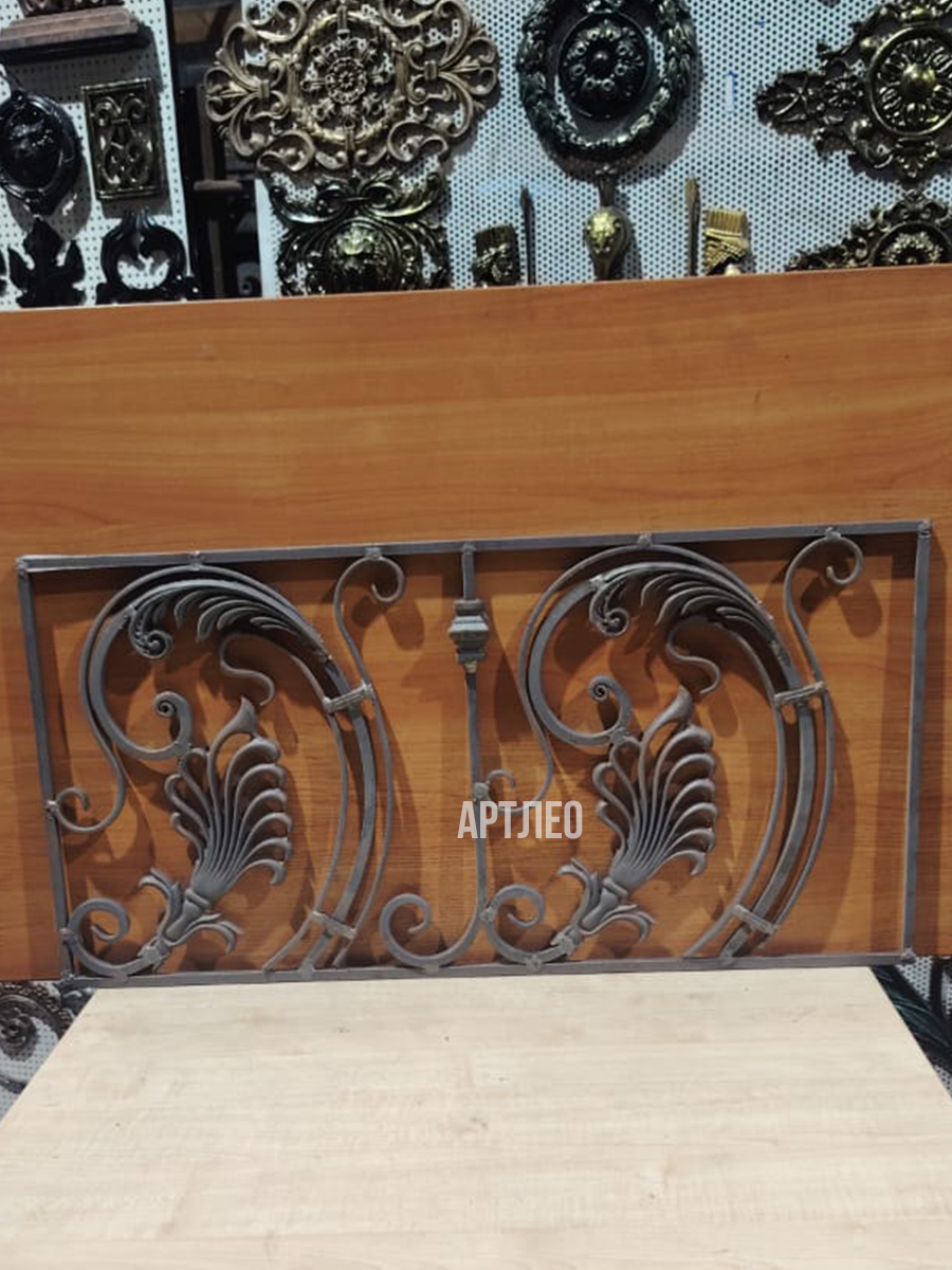 Кованые элементы панели арт. 4384.2, 1 шт.