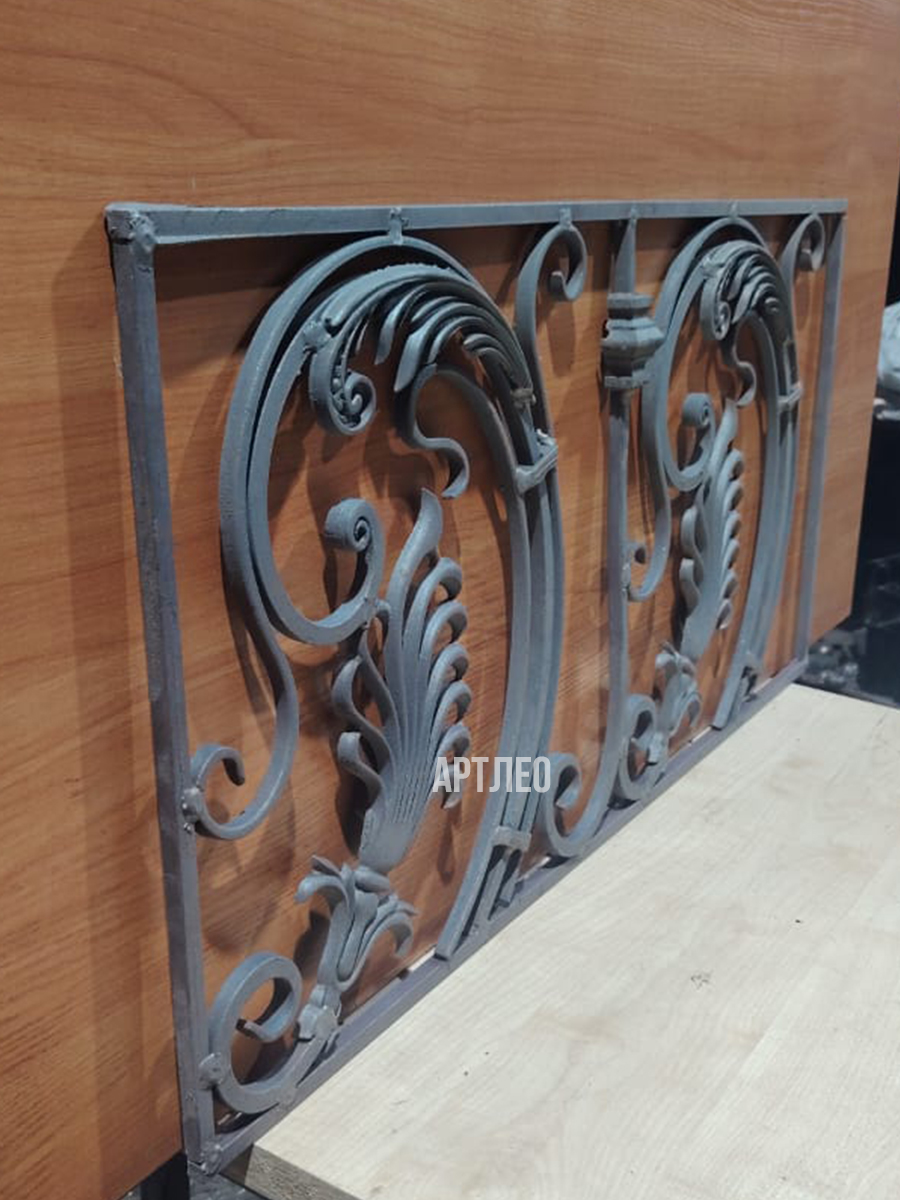 Кованые элементы панели арт. 4384.2, 1 шт.