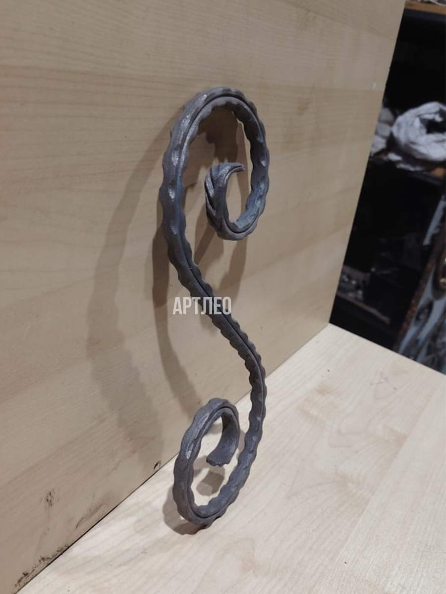 Кованые элементы валюта арт. 4632, 1 шт.