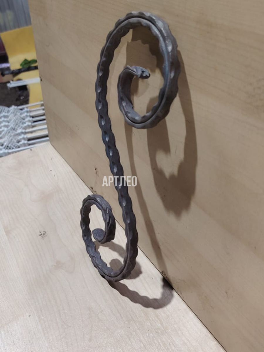 Кованые элементы валюта арт. 4632, 1 шт.