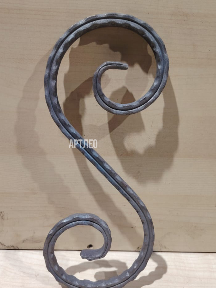 Кованые элементы валюта арт. 4632, 1 шт.