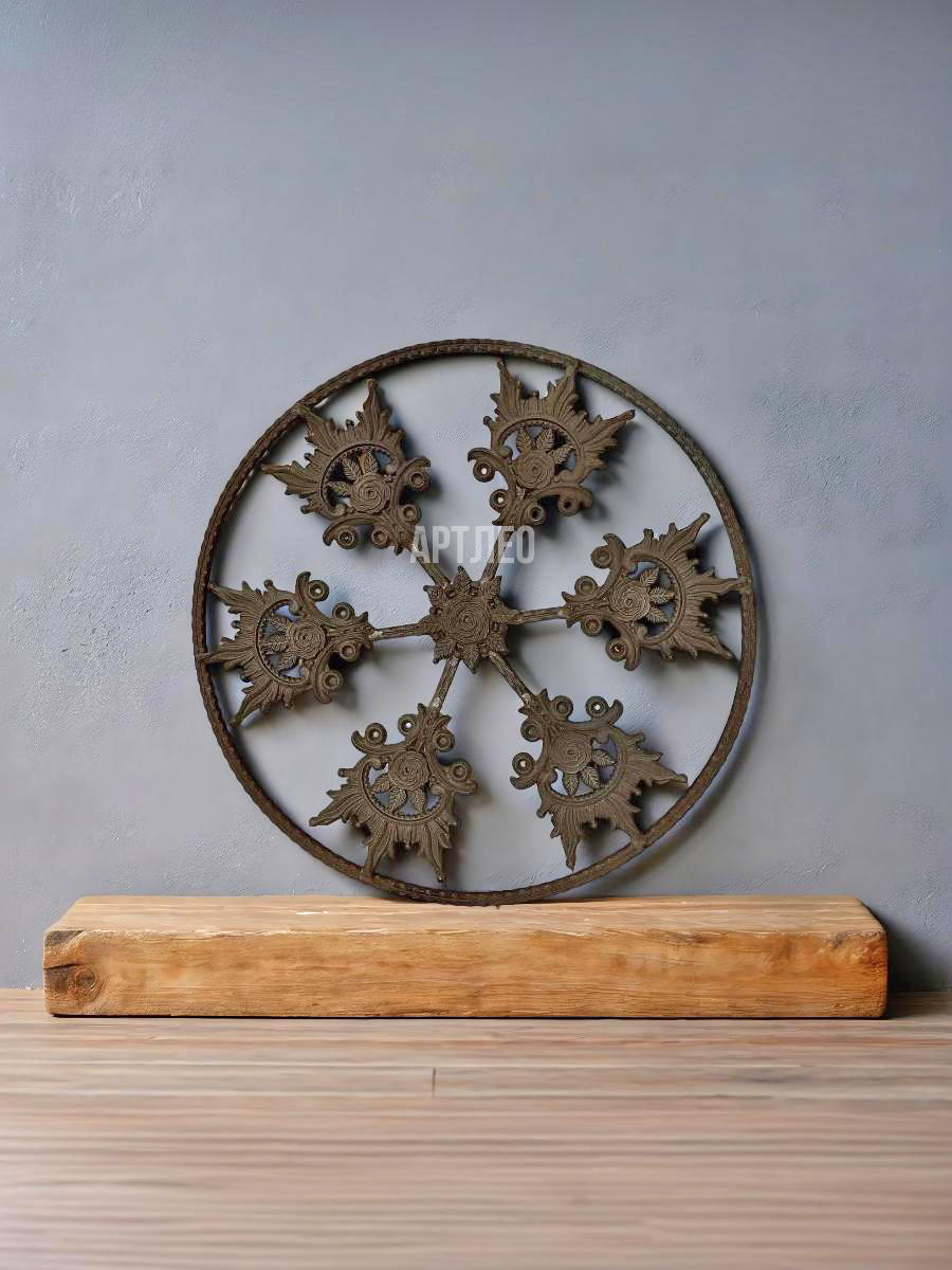 Кованые панели круглые арт. 4565, 1 шт.