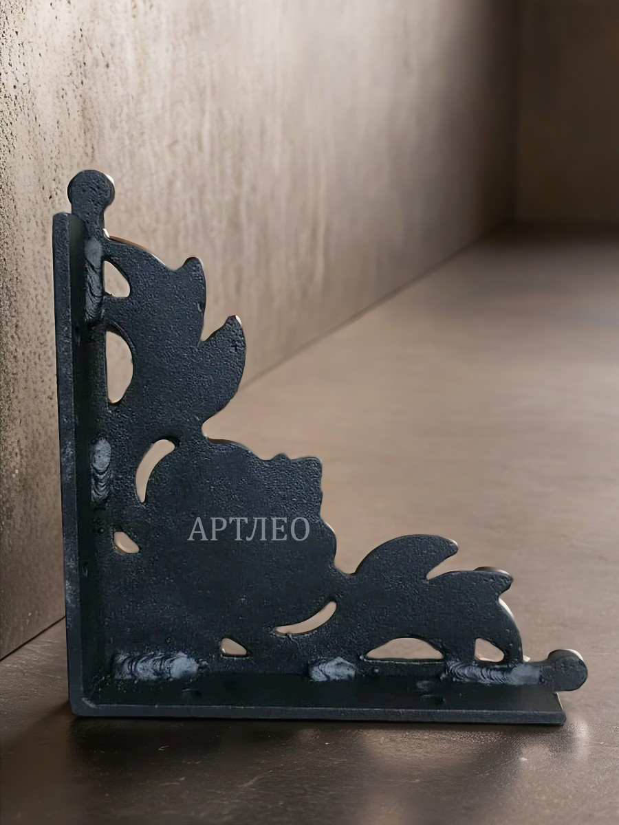 Кованые элементы уголки арт. 4805, 1 шт.