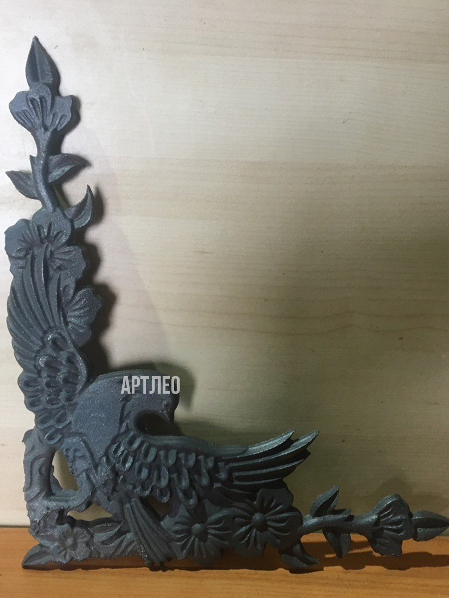 Кованые элементы уголки арт. 4828, 1 шт.