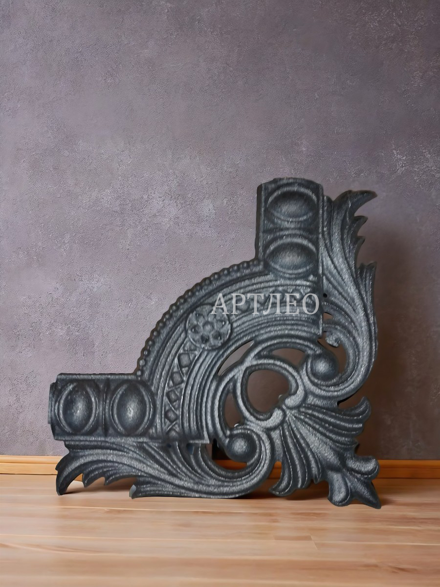 Кованые элементы уголки арт. 4862, 1 шт.